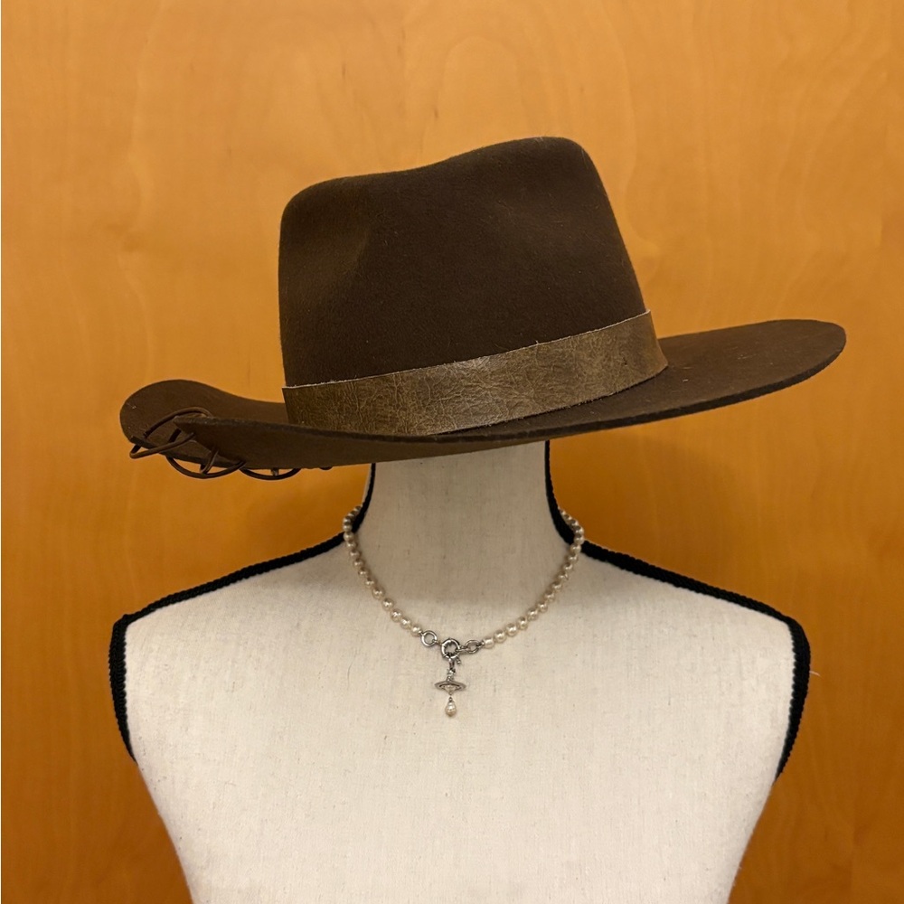 HOUSE OF BRIM - NWT The Cut Fedora Single Lace
